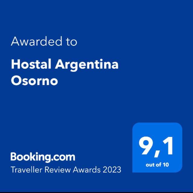Hostal Argentina Osorno Bagian luar foto